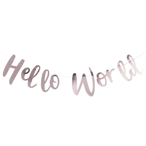 Bunting - Hello World